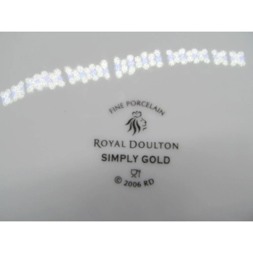 Royal Doulton Simply Gold Dinner Plate 10 5/8